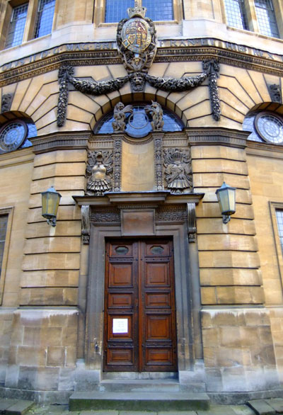 Sheldonian--Doorway