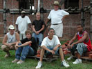 The crew: clockwise, from back - Joe, Alex, Jimmy, Mario, Kyle, Coleman, and Mike
