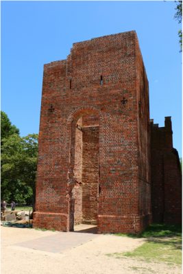 The Church Bell Tower, the only still standing structure from Jamestown